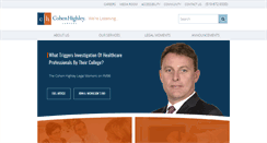 Desktop Screenshot of cohenhighley.com